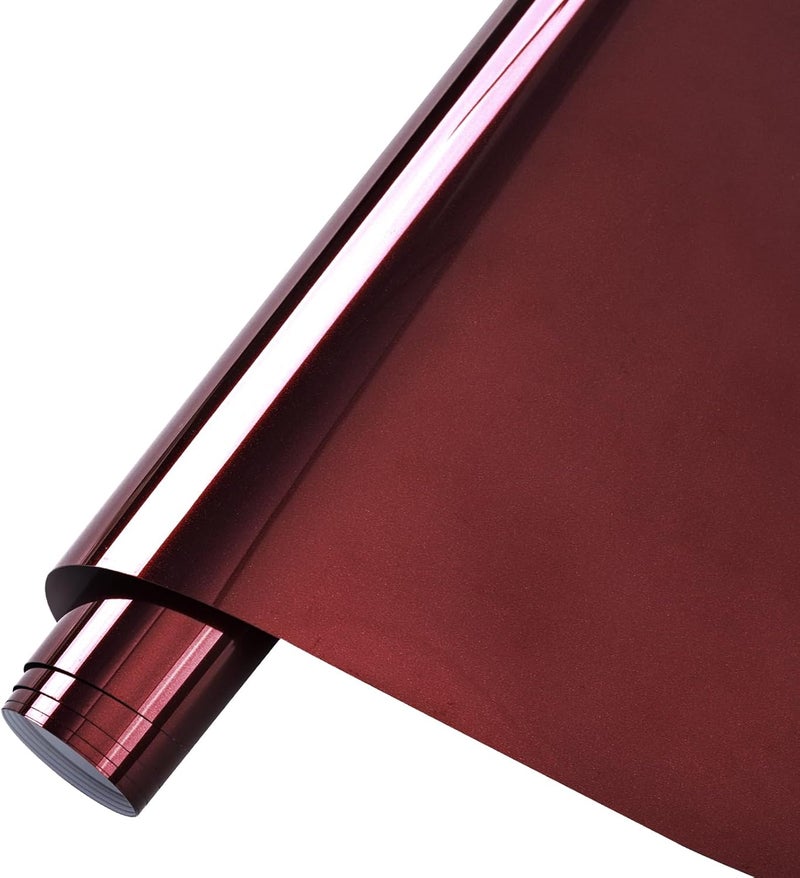 Tintnut Metallic Heat Transfer Vinyl Roll Sepia Chrome HTV - 12"x 6 ft Foil Holographic Iron On Vinyl for DIY T-Shirts Handbags Hats Crafts - Image 1